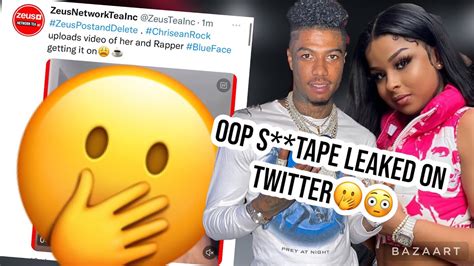 chrisean and blueface tape|Blueface Allegedly Tried To Delete Chrisean Rock Sex Tape